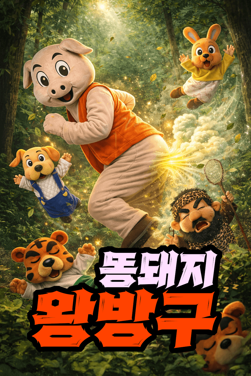 별빛 어린이 인형극제, 똥돼지 왕방구