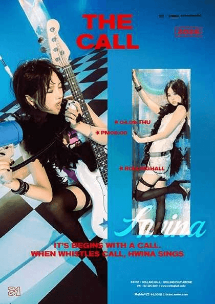 롤링 31주년 기념공연, 휘나 첫 단독 콘서트: The Call