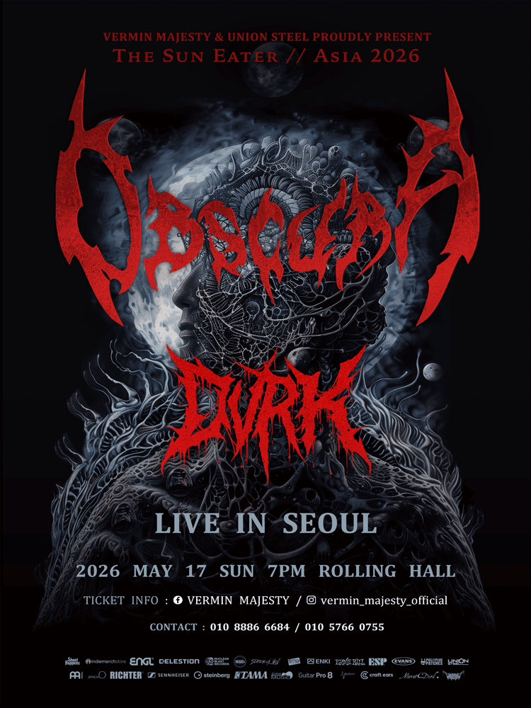 OBSCURA ASIA TOUR: THE SUN EATER [서울]