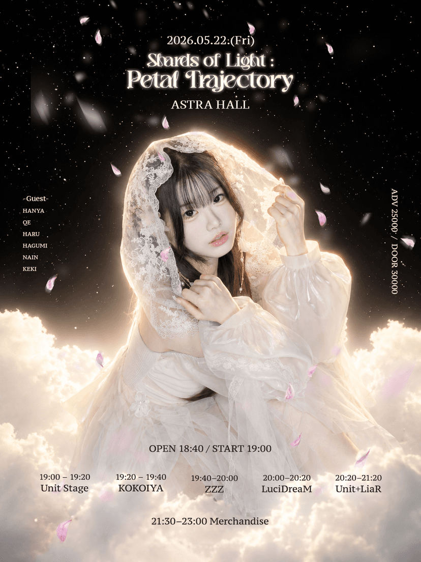 Shards of Light: Petal Trajectory