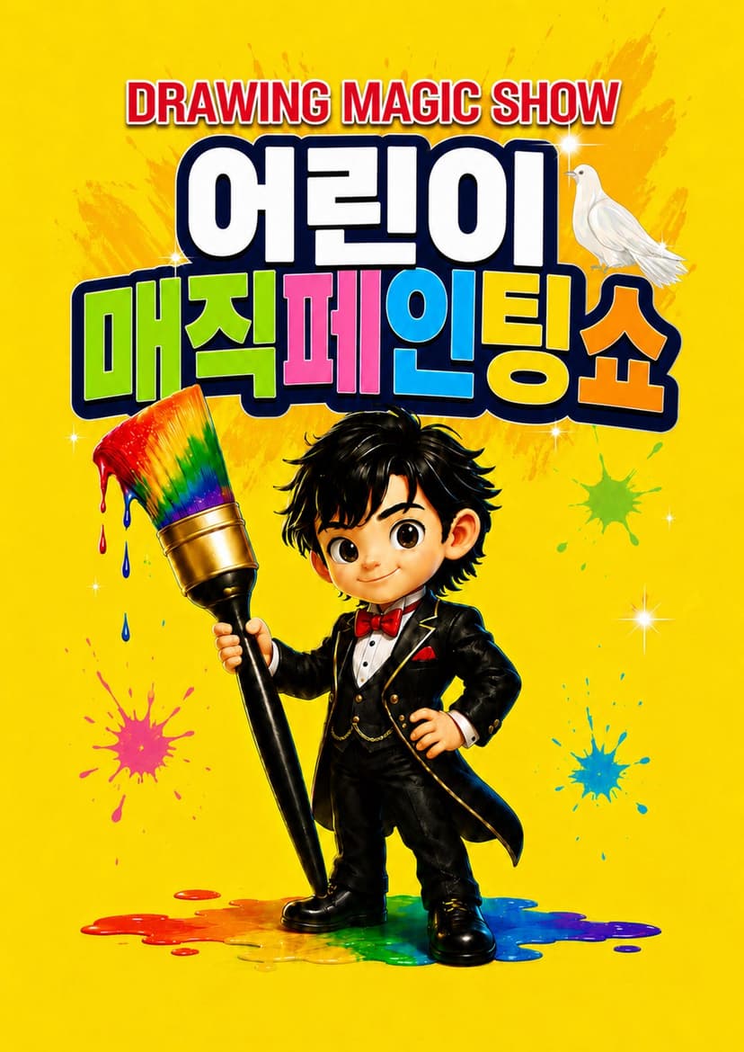DRAWING: 어린이 매직페인팅쇼 [양주]