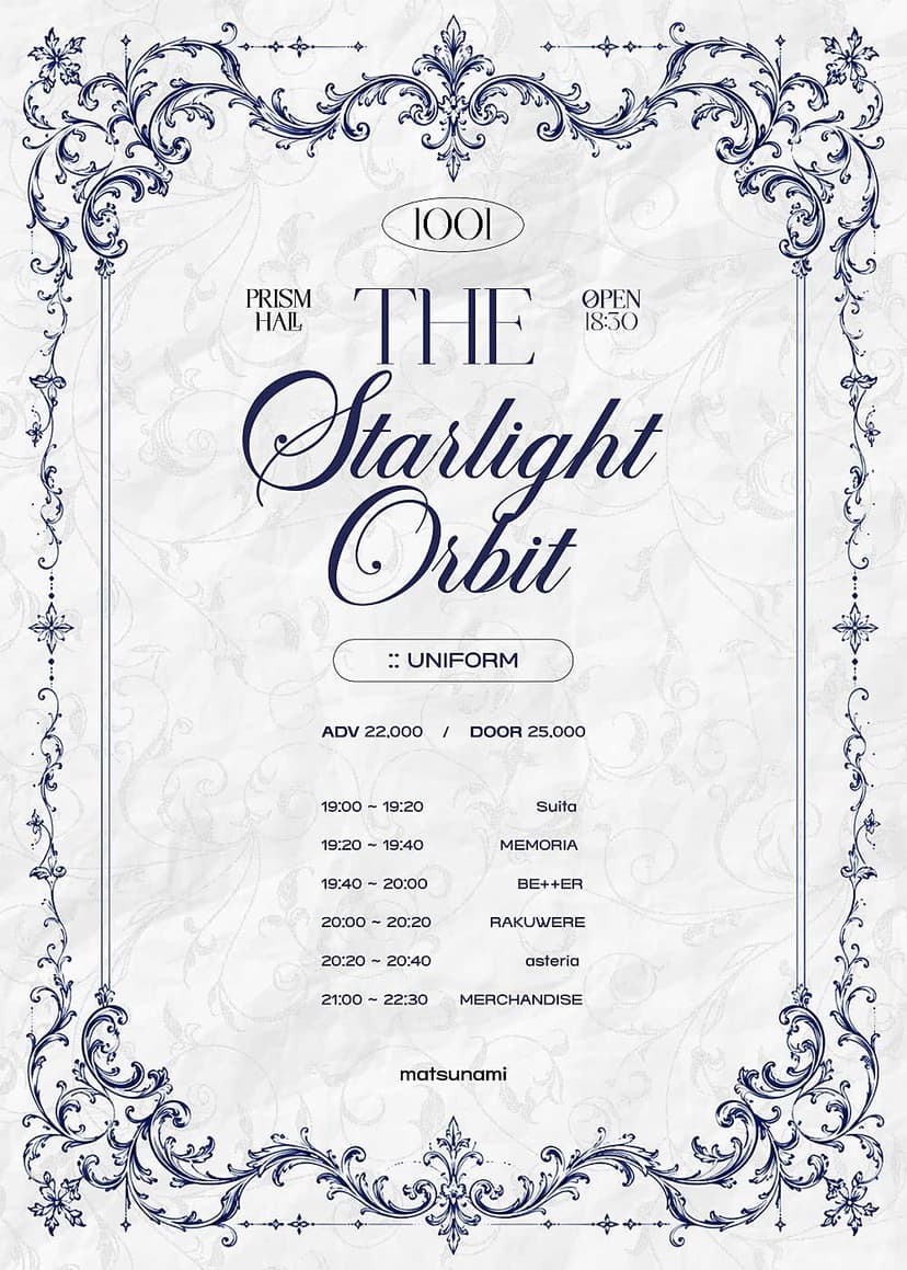 idol wave, THE Starlight Orbit: UNIFORM (10.01)