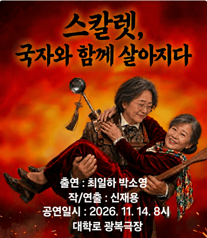 제26회 월드 2인극 페스티벌: 스칼렛, 국자와 함께 살아지다