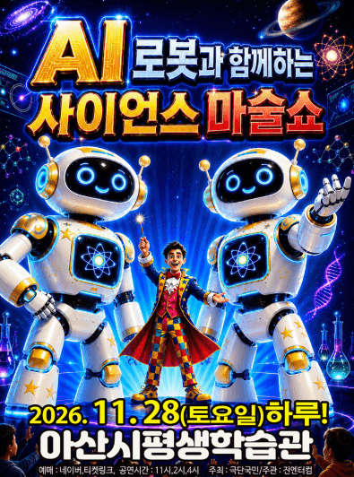 AI로봇과 함께하는 사이언스 마술쇼 [아산]