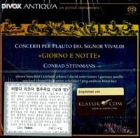 [수입] 비발디 : 리코더 협주곡집  [SACD Hybrid]