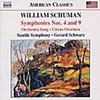 [수입] 윌리암 슈만 : 교향곡 4,9번
