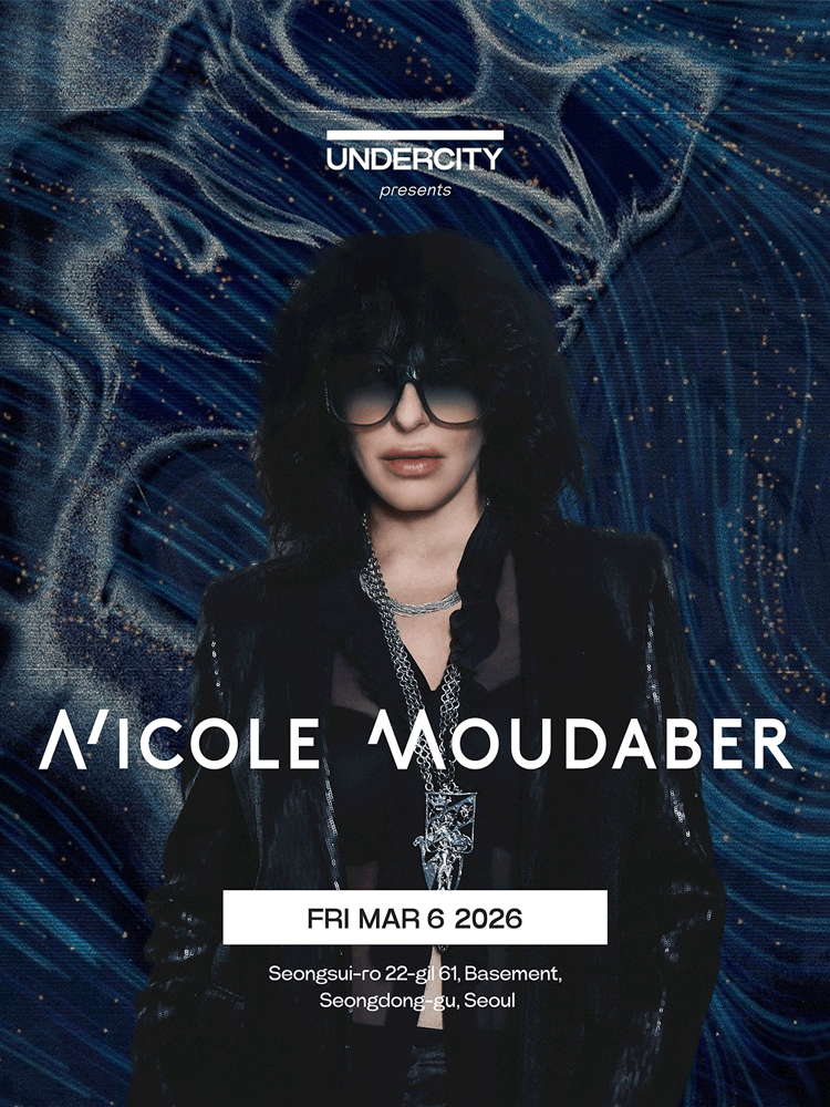 UNDERCITY presents Nicole Moudaber 니콜 무데이버 내한 공연
