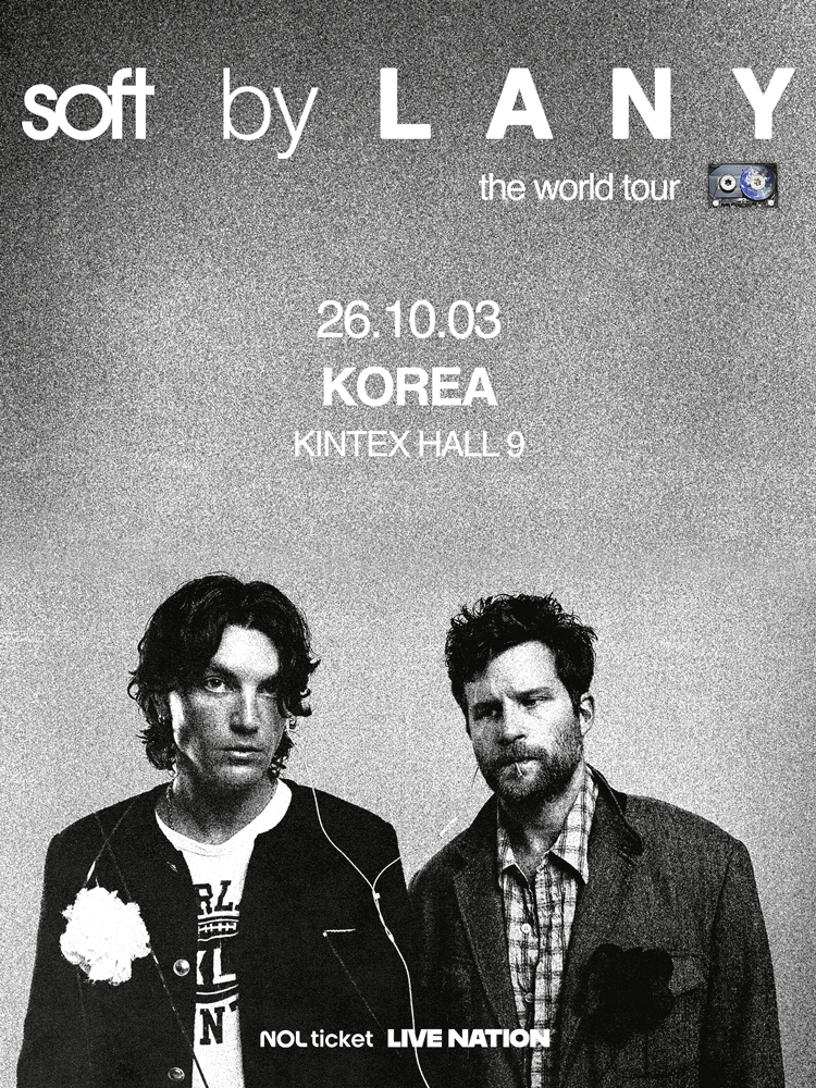 레이니 내한공연 LANY: soft world tour